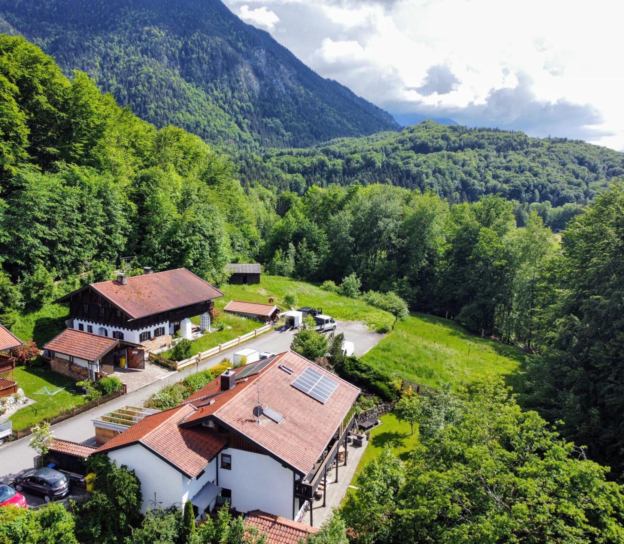 Ferienapartment Opitz - Zugspitzregion Ohlstadt Exteriér fotografie